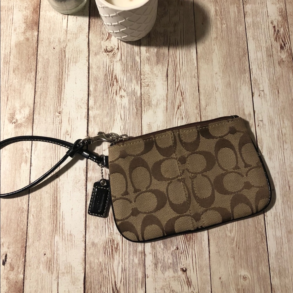Authentic Coach Wristlet